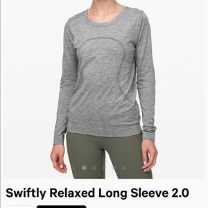 Lululemon swiftly relaxed long sleeve 2.0